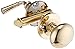 STANLEY HARDWARE 110584 Door Knob, Solid Brass