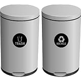 Recycle & Trash vinyl wall decals