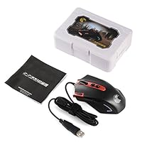 Coldcedar Mechanical Eagle Z-7300 3500 CPI LED Optical Programmable Gaming Mouse