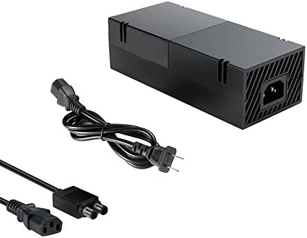 IMNEED Xbox One Power Supply Brick AC Adapter for Microsoft Xbox One Console 100-240V, Black