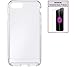 tech21 Bundle: Impact Clear Case for iPhone 7/8 Drop Protection Lightweight - Durable - Plus Bonus Tempered Glass Screen Protector