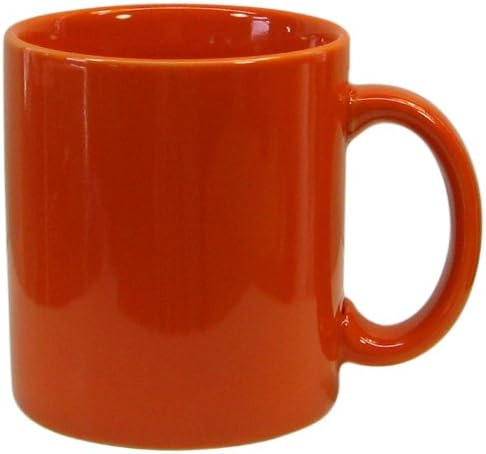 Waechtersbach Fun Factory II Orange Mugs, Set of 4