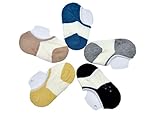 Petescilla Unisex-Baby Loafer Socks Non-Slip 5-Pack