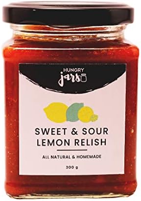 Hungry Jars Sweet & Sour Lemon Relish 300 GMS