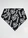Oakland Raiders 2 Dog Bandana (Medium)