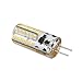 LEORX G4 Led Bulbs 12V 2.5 Watt AC DC LED Light - 140 - 160 lumens, replaces 20W halogen lamps (Warm White, 5 Bulbs)