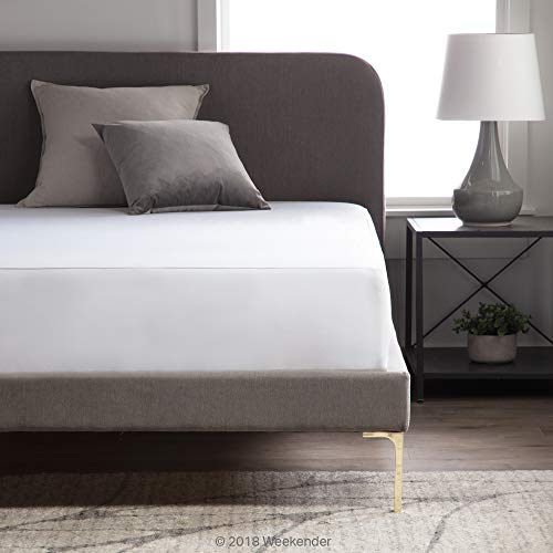 WEEKENDER Premium Commercial-Grade 5-Sided Mattress Protector - Waterproof - Quiet - Breathable - High Heat Dryer Proof - Bleachable - Reinforced Seams - Queen - Thumbnail 2