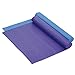 Sunny Health & Fitness Exercise Anti-Slip Yoga Mat Durable Non-Slip Compact Lightweight Cushioned Support for Standard or Hot Yoga, Pilates, Stretching Exercises, Meditation and Floor Workouts