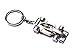Mehr® F1 Race Car Key Chain | Formula 1 Driver Keychain (Matte Silver)