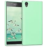 kwmobile Chic TPU Silicone Case for the Sony Xperia L1 in mint matt