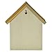 Gardirect Wooden Insect Hotel & Bee House, Small Size, 6'' x 2-3/4'' x 7''