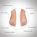 Gel Toe Separator Toe Spacers Toe Stretchers for Men and Women Easy Wear in Shoes, Quickly Alleviating Pain After Yoga and Sports Activities (Toe Separators)