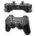 JAMSWALL PS3 Controller Wireless,Bluetooth Dualshock3 Gamepad Joystick with USB Charger Cable Cord Remote Game Accessories for PlayStation3,Blackthumb 3
