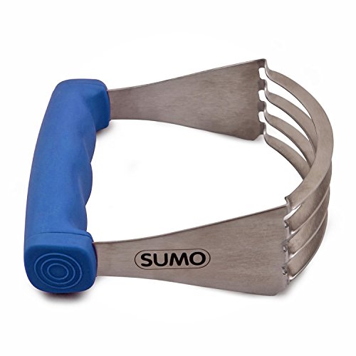 SUMO Pastry Dough Blender: Make Perfect Pie Crust · Sharp Blades · Sturdy & Heavy Duty · Comfortable Grip · Dishwasher Safe · [Blue] - Thumbnail 7