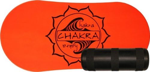 Chakra BalanceBoard with Roller - Neon Orange