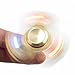 Fidget Spinner Toy, Hand Tri Finger Spinner Metal Stainless Steel Bearing Spinner,for ADD, ADHD, Anxiety,and EDC LED Figit Spinner (Gold)