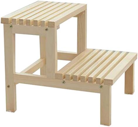 TWDYC Step Stool，Toddler Step Stool for Kids, Kitchen Stool, Two Step Stool for Bedroom Size: 40X44X41cm