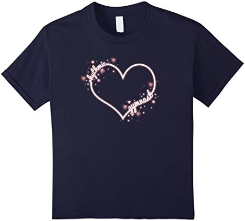 unisex-child I Love Rhythmic Gymnastics T-Shirt 6 Navy