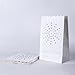 AceList 50 Set Luminaries Bag Candles Bags Flameless Luminary for Wedding Party Event - Meteor