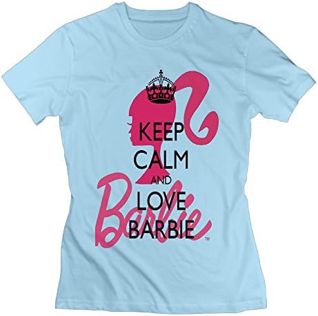 HuaYuansvip Barbie Fans Women's T-Shirt X-Large SkyBlue Womens