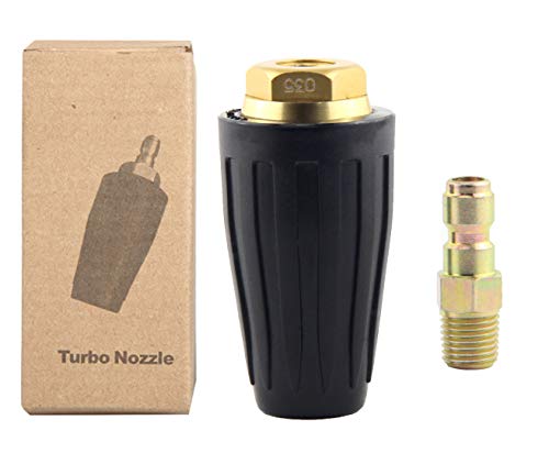 image for Obecome Rotating Spray Turbo Nozzle for High Pressure Power Washers, 1