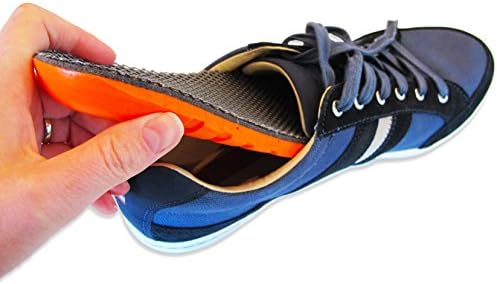 Shoe inserts for plantar fasciitis. Orthotics insoles for flat feet. Full length, custom size anti-fatigue insoles FOR MEN. Use arch supports for extra cushioning & heel comfort. Trim for size 6-12