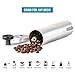 Zulay Stainless Steel Manual Burr Coffee Grinder - Adjustable Manual Coffee Bean Grinder With Ceramic Burr Blades - Detachable Hand Crank Coffee Grinder For Portable Espresso, Drip Coffee, Turkish Brew, French Press, Aeropress
