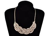 Bestpriceam Womens Metal Fashion Statement Bib Collar Necklace Collection-various Styles