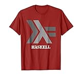 Haskell Language Logo With White Text T-Shirt