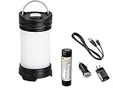 Bundle:Fenix CL25R 350 Lumens Rechargeable All Season Compact LED Camping Light, LumenTac Charging Adapters, Black