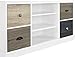 Ameriwood Home Mercer Console with Multicolored Door Fronts for TVs, 50