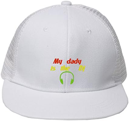 Men Embroidery Baseball Cap Adjustable Hip Hop My dady is the Dj Vintage Hats