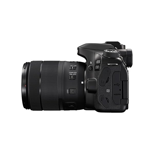 Canon EOS 80D DSLR Digitalkamera inkl. EF-S 18-135mm F3.5-5.6 is USM Objektiv (24,2 Megapixel, 7,7 cm (3 Zoll) Display… – Bild 7