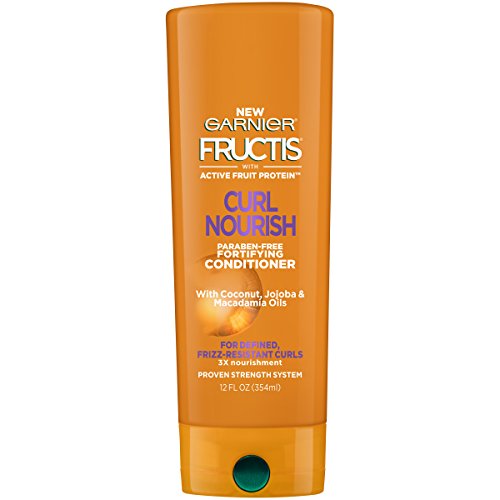 Garnier Hair Care Fructis Triple Nutrition Curl Nourish Conditioner, 12 Flu