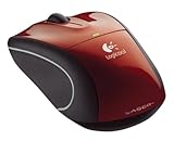 ロジクール ワイヤレスマウス M505 レッド M505RD