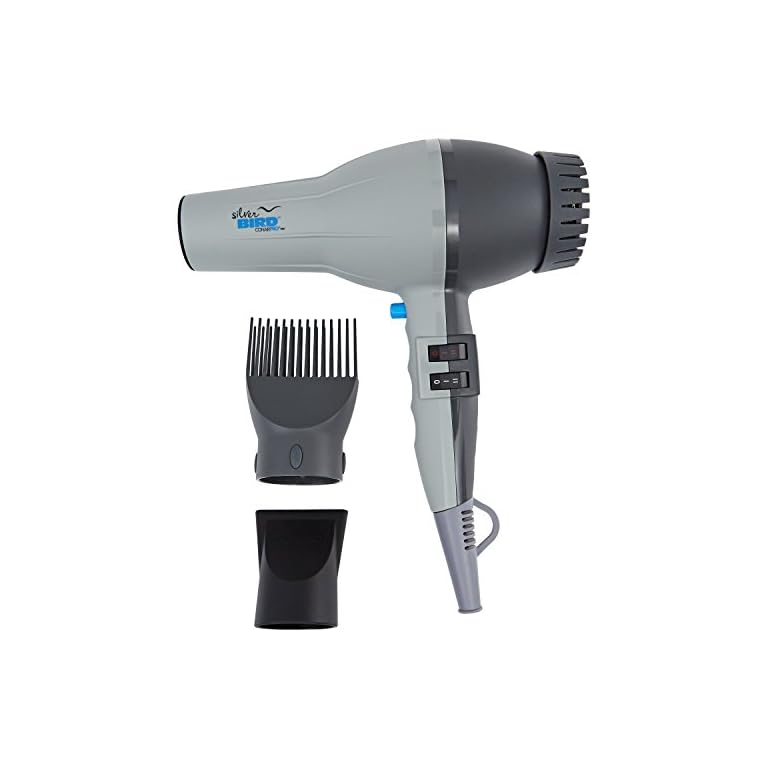 Conair Pro Silver Bird Hair Dryer SB307W