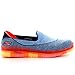 Skechers Performance Women's Go Flex Slip-On Walking Shoe,Navy/Coral,7 M US