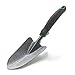 Edward Tools Garden Trowel - Heavy Duty Carbon Steel Garden Hand Shovel with Ergonomic Grip - Stronger Than Stainless Steel - Depth Marker Measurements for More consistent Planting primary