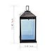 Solar Lights Outdoor 12 Pack Solar Pathway Lights Solar Garden Lights, Warm White Landscape Lighting for Lawn, Patio, Walkway, Driveway (Black)