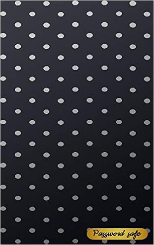 Password Safe Internet Password Logbook Large Print With Tabs