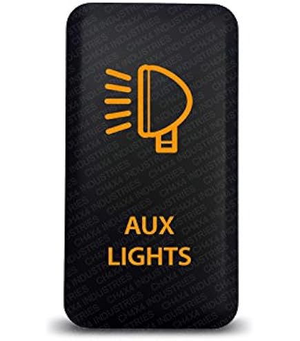 Interruptor De Un Solo Botón Azul/naranja/verde Y Azul Led ON OFF Cable De 12V Para Toyota Landcruiser 75 76 78 Hilux FJ Cruiser Highlander - AliExprs 34