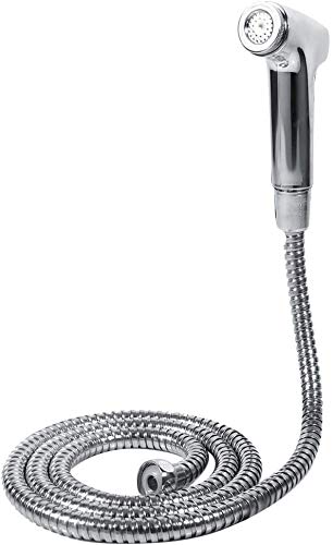 Hand Held Bidet Sprayer Kit, Multi-Functional ABS Bathroom Toilet Bidet Shower Sprayer, with Hose Holder, Wall Bracket Set, Bathroom or Toilet Cleaning