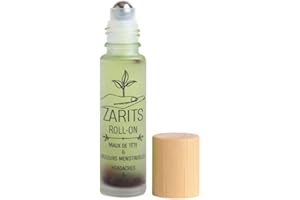 ZARITS | Roll-On Headache & Menstrual Pain Relief | Grapeseed Oil, Peppermint, Lavender, Lemon, Rosemary, Wintergreen Tea | M