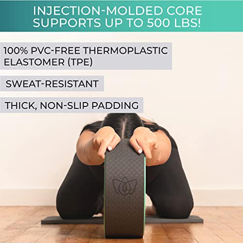 Florensi Back Roller Back Stretcher, Back Cracker, Yoga Wheel, Deep