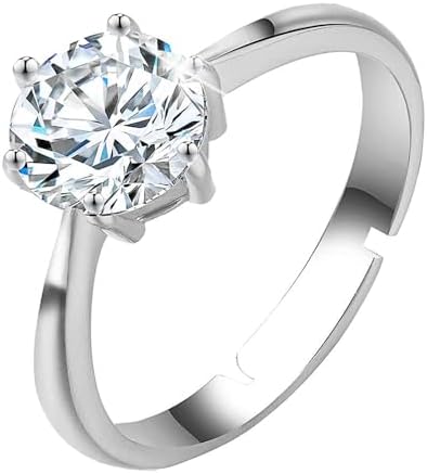 Swarovski Element Simulated Diamond Wedding Engagement