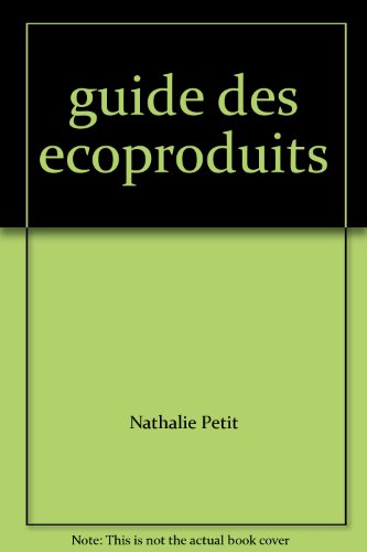 Guide des écoproduits