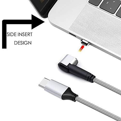USB C Magnetic Charger Charging Cable USB-C to MagSafe Magnetic Adapter for MacBook Pro, MacBook Air, iPad Pro and Other USB-C Laptops and Smartphones - Support Up to 4.3A 87W - Thumbnail 3