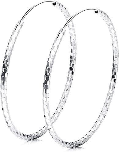 Dochais Set Orecchini A Cerchio Oro 14K – Piccoli Huggie In Argento Sterling, Ipoallergenici, Per Donne, 30 Mm, In Scatola Regalo