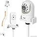 Baby Monitor Mount Camera Shelf - Flexible Video Stand for Nursery - Universal Holder Compatible with Infant Optics DXR 8 and Most Baby Monitors - Attaches to Crib Cot Shelves or Furniture