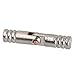 RDEXP Zinc Alloy 5 x 25mm Concealed Invisible Barrel Furniture Hinge Pack of 20 (Silver)